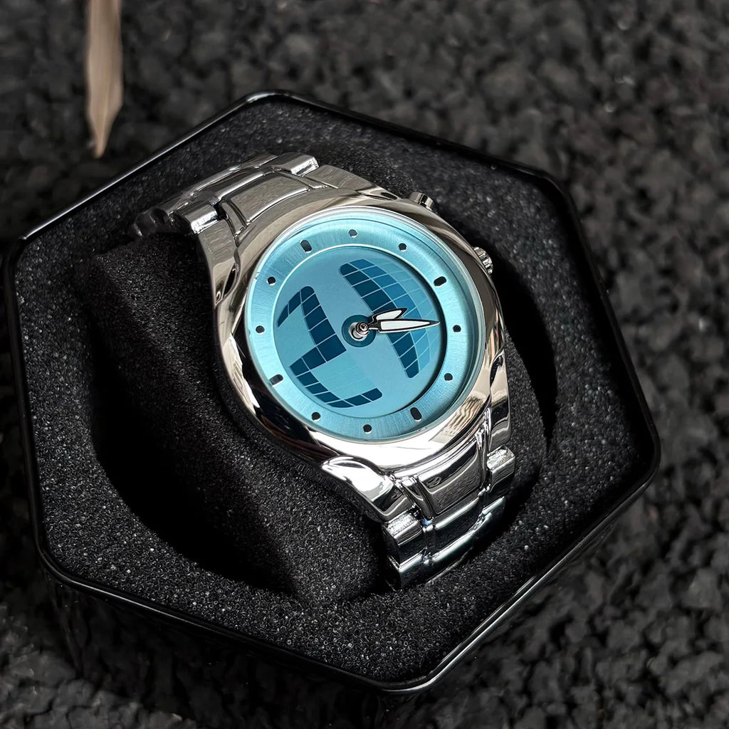 The Y2k Millennium Dynamic Circular Lucky Number Display Men's Watch Is A Niche Men's Wristwatch