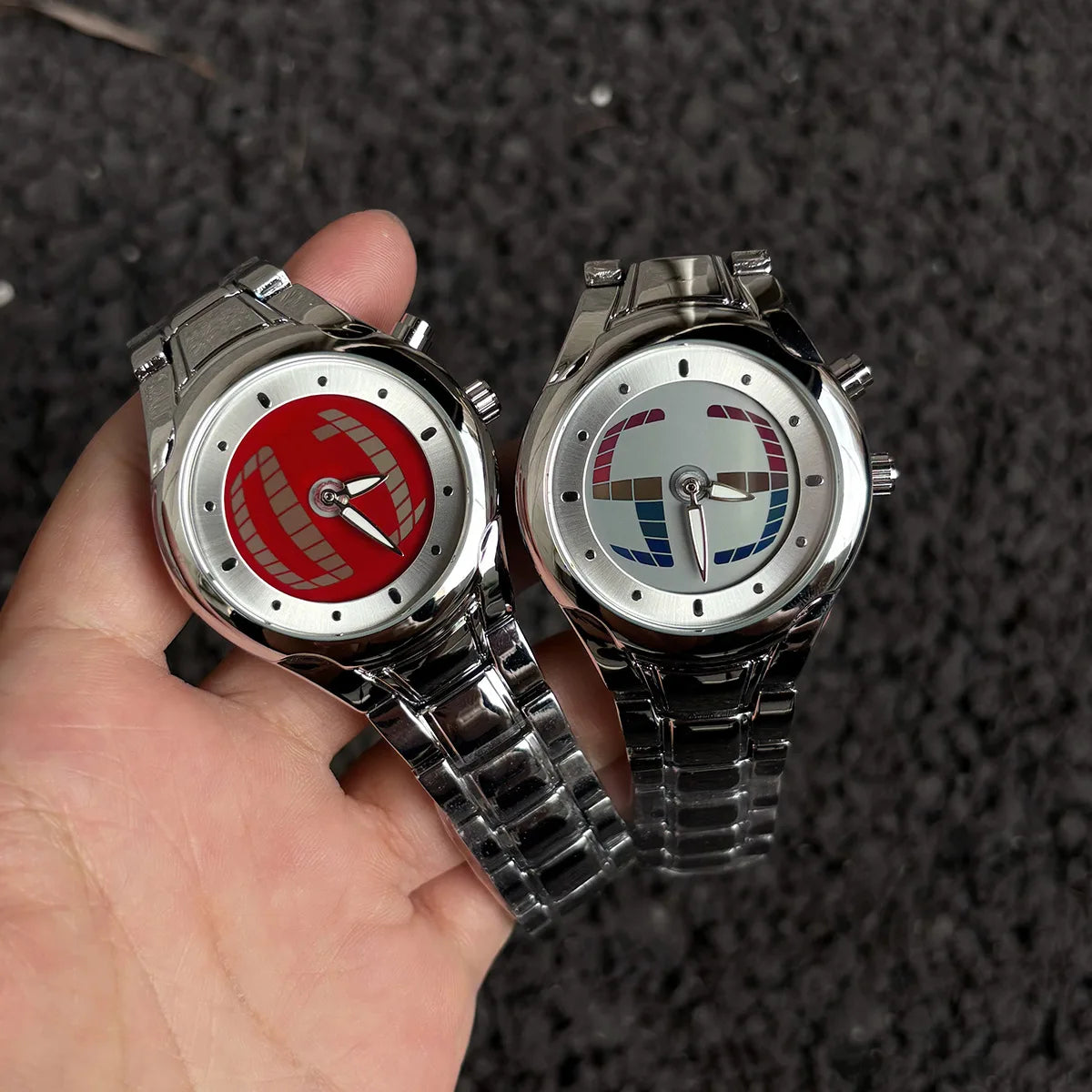 The Y2k Millennium Dynamic Circular Lucky Number Display Men's Watch Is A Niche Men's Wristwatch