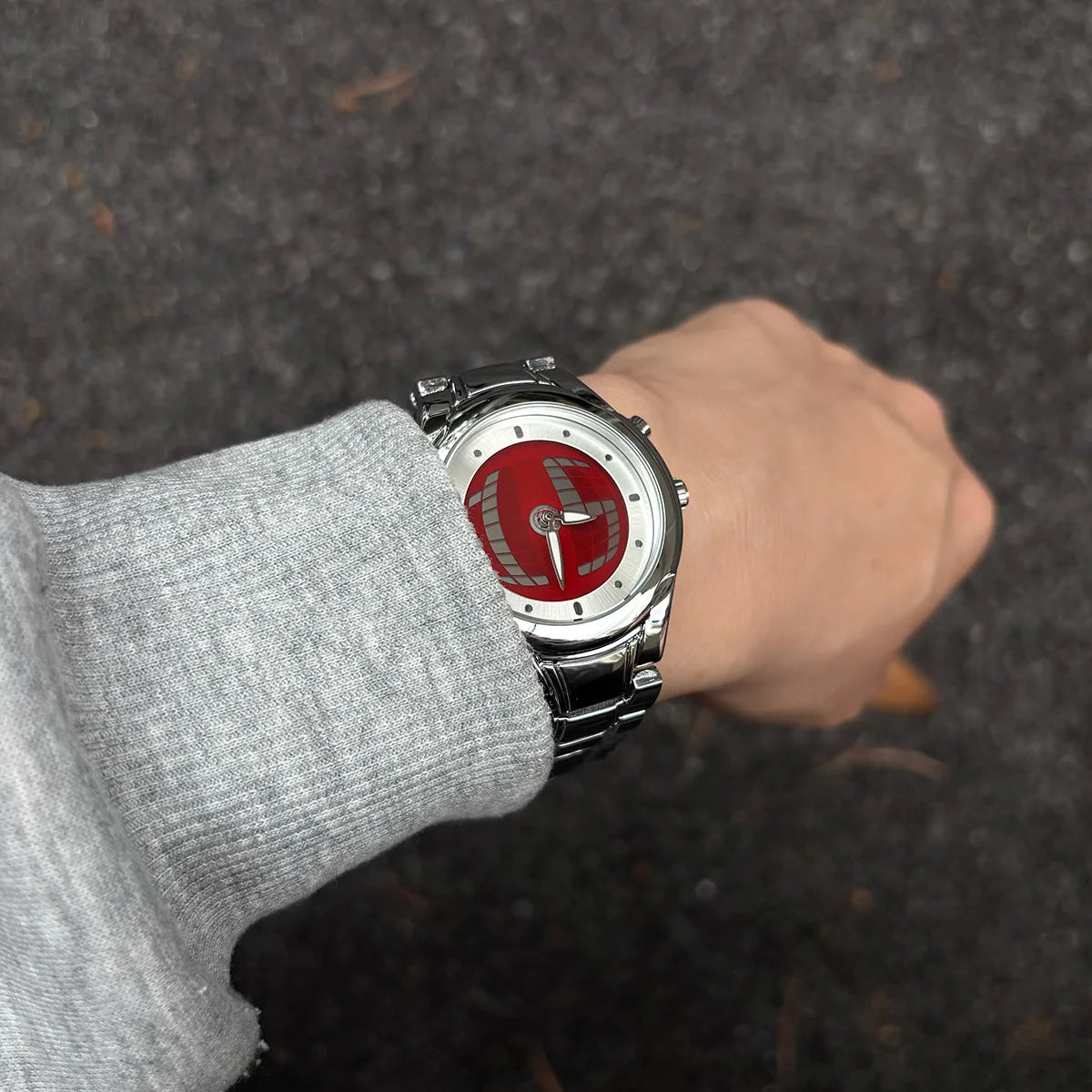 The Y2k Millennium Dynamic Circular Lucky Number Display Men's Watch Is A Niche Men's Wristwatch