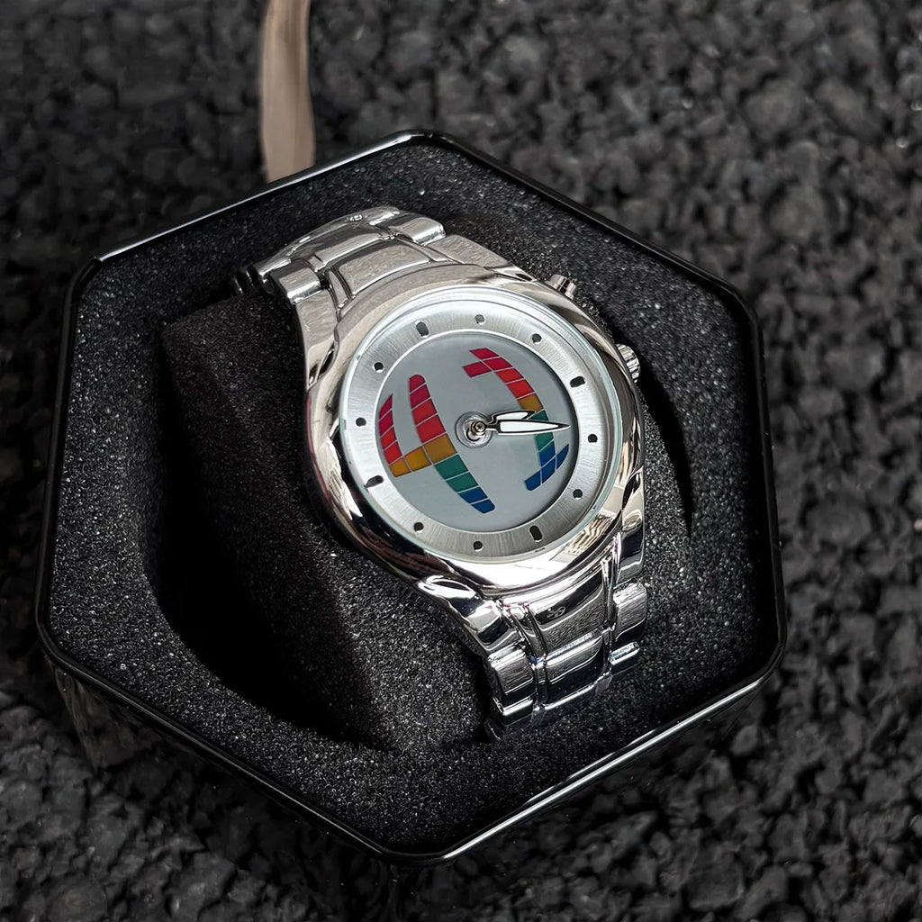 The Y2k Millennium Dynamic Circular Lucky Number Display Men's Watch Is A Niche Men's Wristwatch